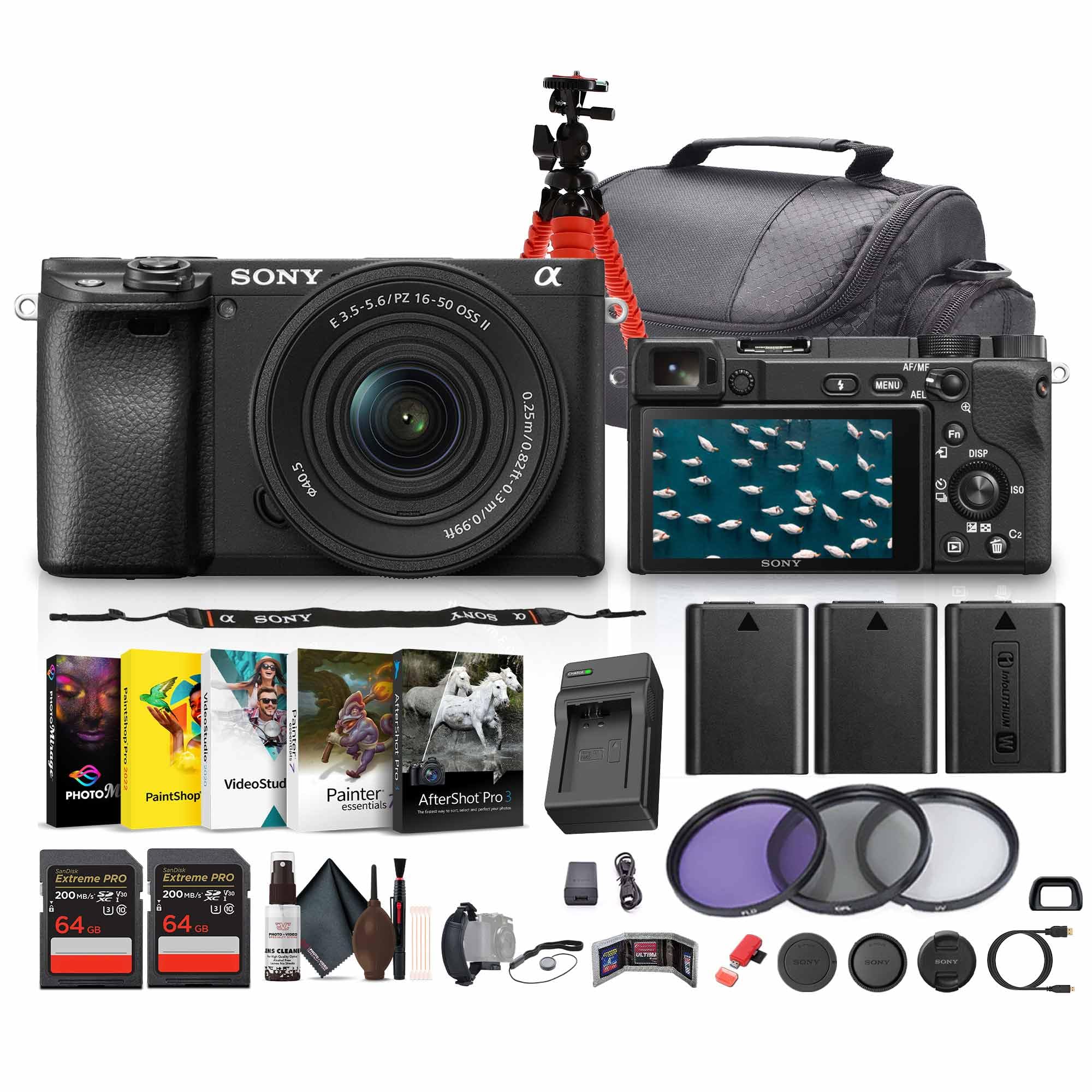 Amazon.com : Sony a6400 Mirrorless Camera with 16-50mm f/3.5