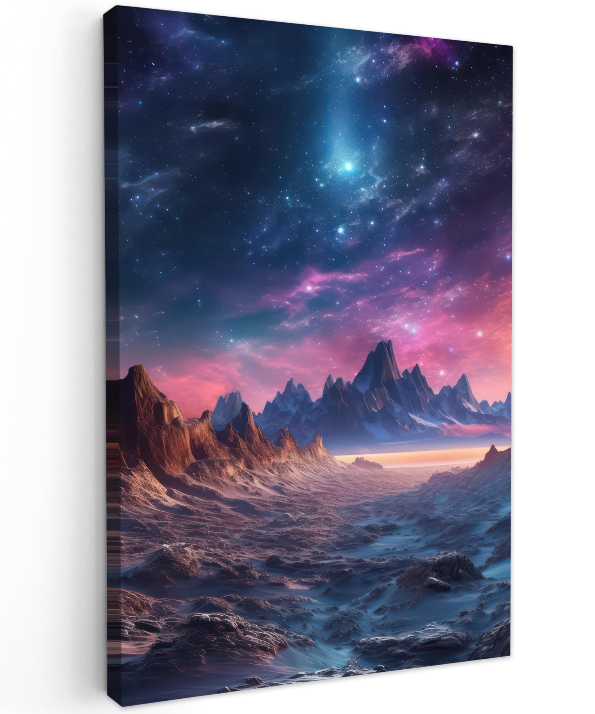 MuchoWow© Canvas Wall Art Work Room Decor Painting Wallfillers Picture
