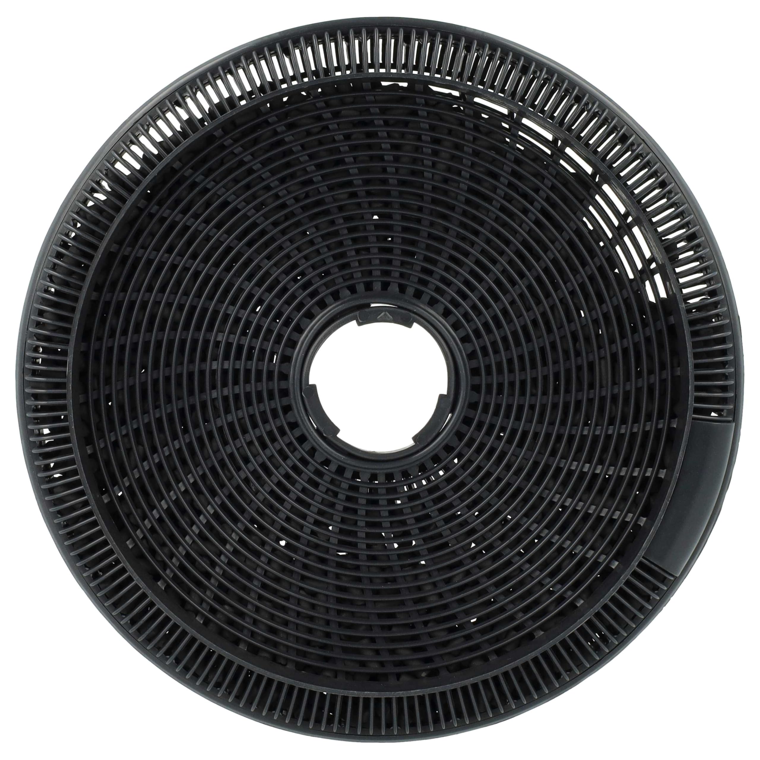 vhbw 4x filtro de carbón activado reemplaza Electrolux ECFB02, Model 190 para campanas cocina