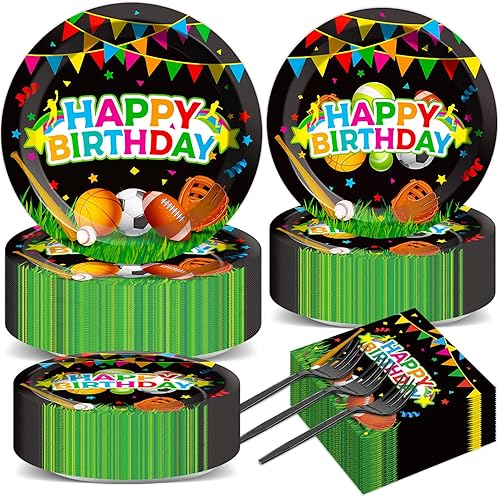 Miniatura 15 de 200 piezas Platos y Servilletas de Fiesta de Verano de Playa The Big One para Niño Surfeando Primer Cumpleaños, Juego de Vajilla Hawaiana de