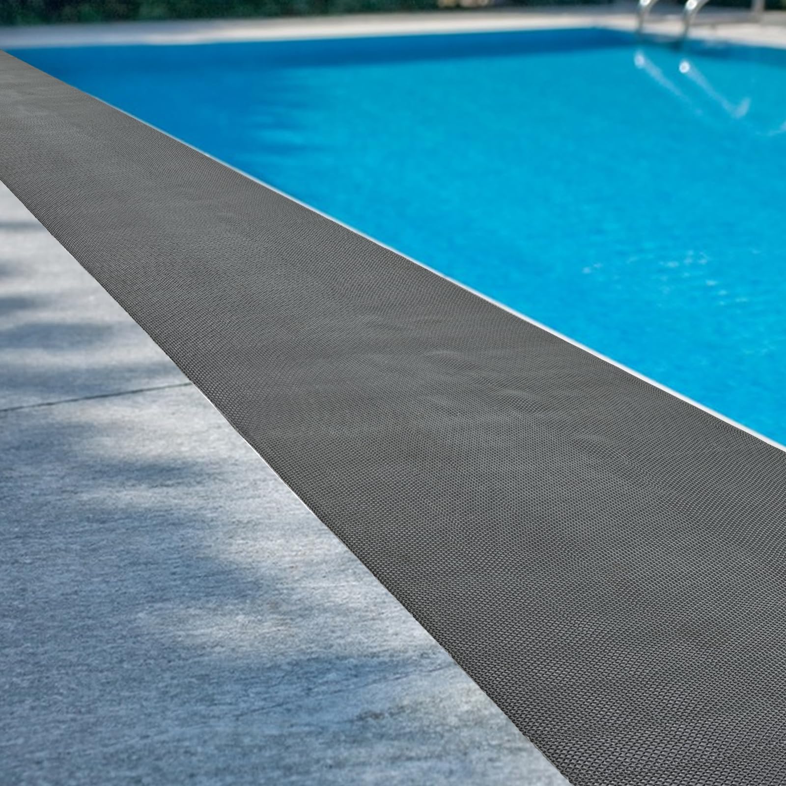 3 x 20 FT Drainage Non Slip Flooring Mats Swimming Pool Bathroom Anti-Fatigue Rubber Matting Heavy Duty Commercial Anti Slip Floor Mats for Garage Restaurant Sauna SPA