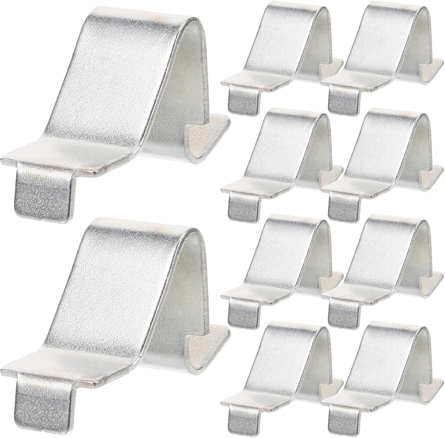 Metal Shelf Clips 200 pcs Heavy Duty Metal Cabinet Shelf Clips Durable Shelving Supports File Cabinets and Bookcases(2.50X1.60X1.60CM)
