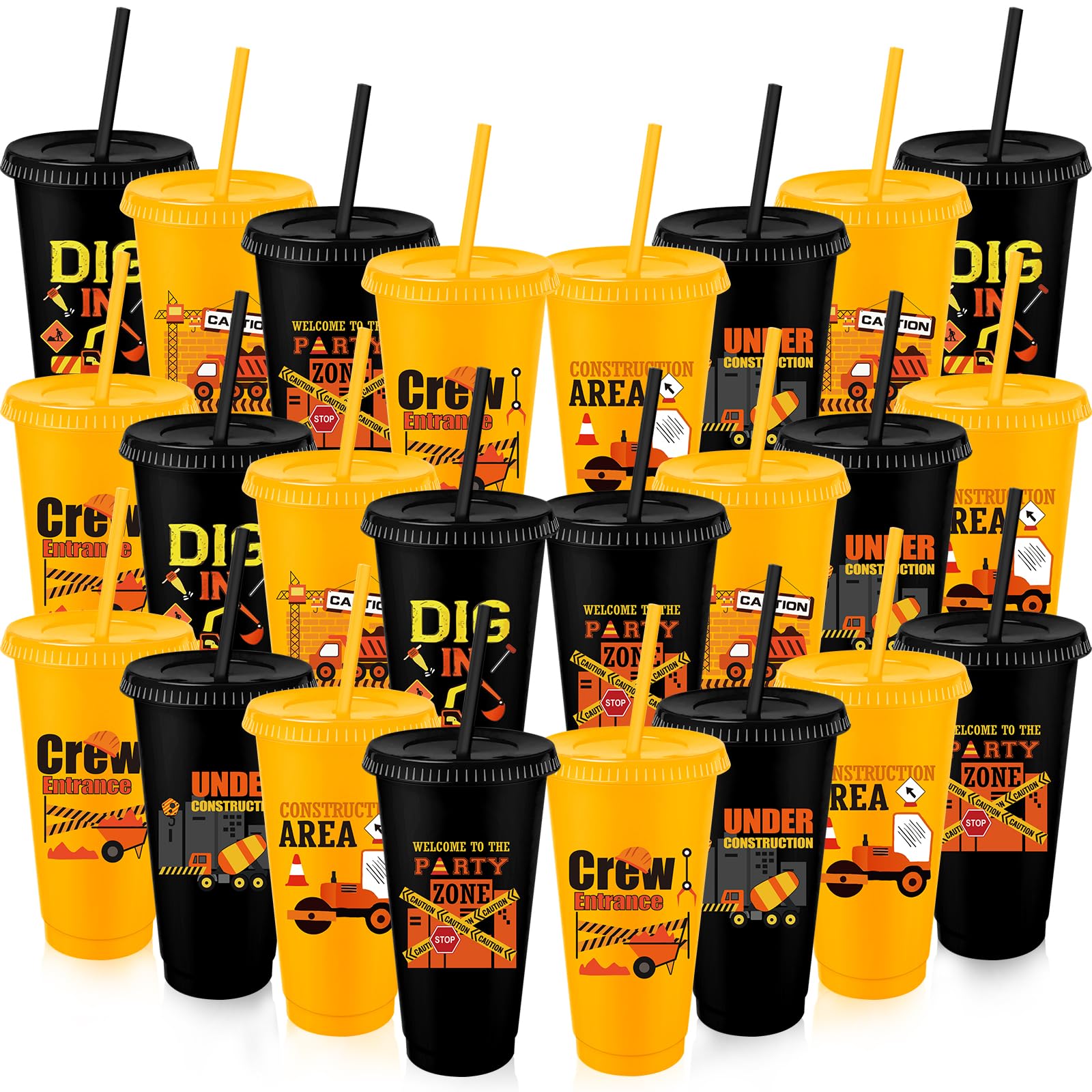 Gobelets en plastique réutilisables de 700 ml parfaits pour vos anniversaires en famille