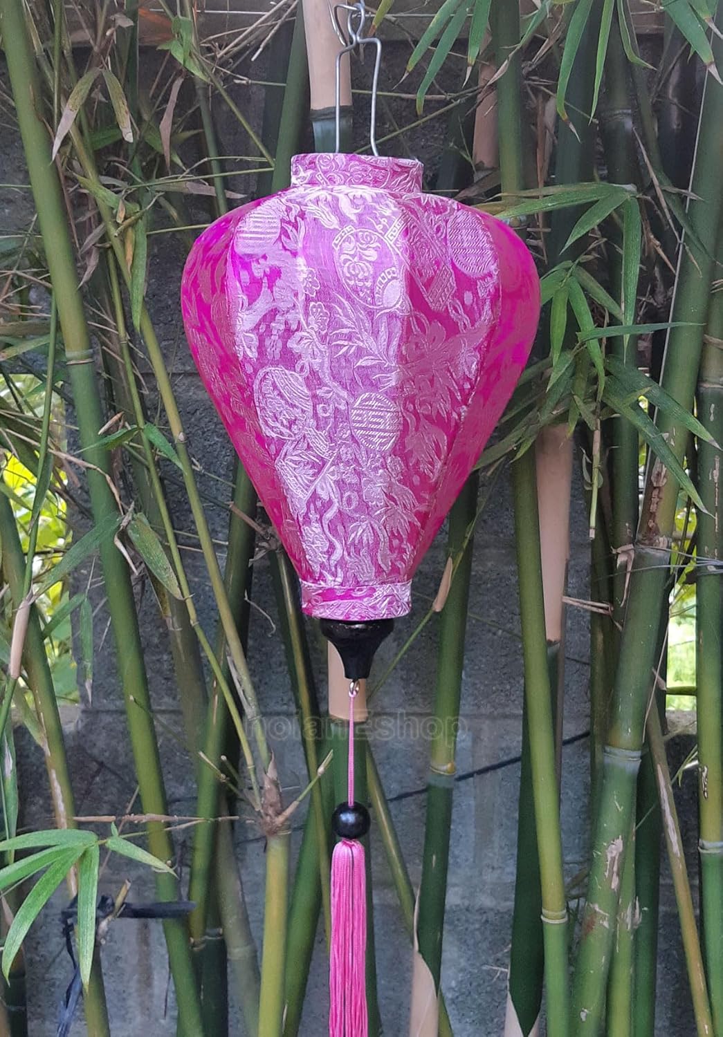 Set of 20 Vietnamese Silk Lanterns 35cm, Wedding Event Decor