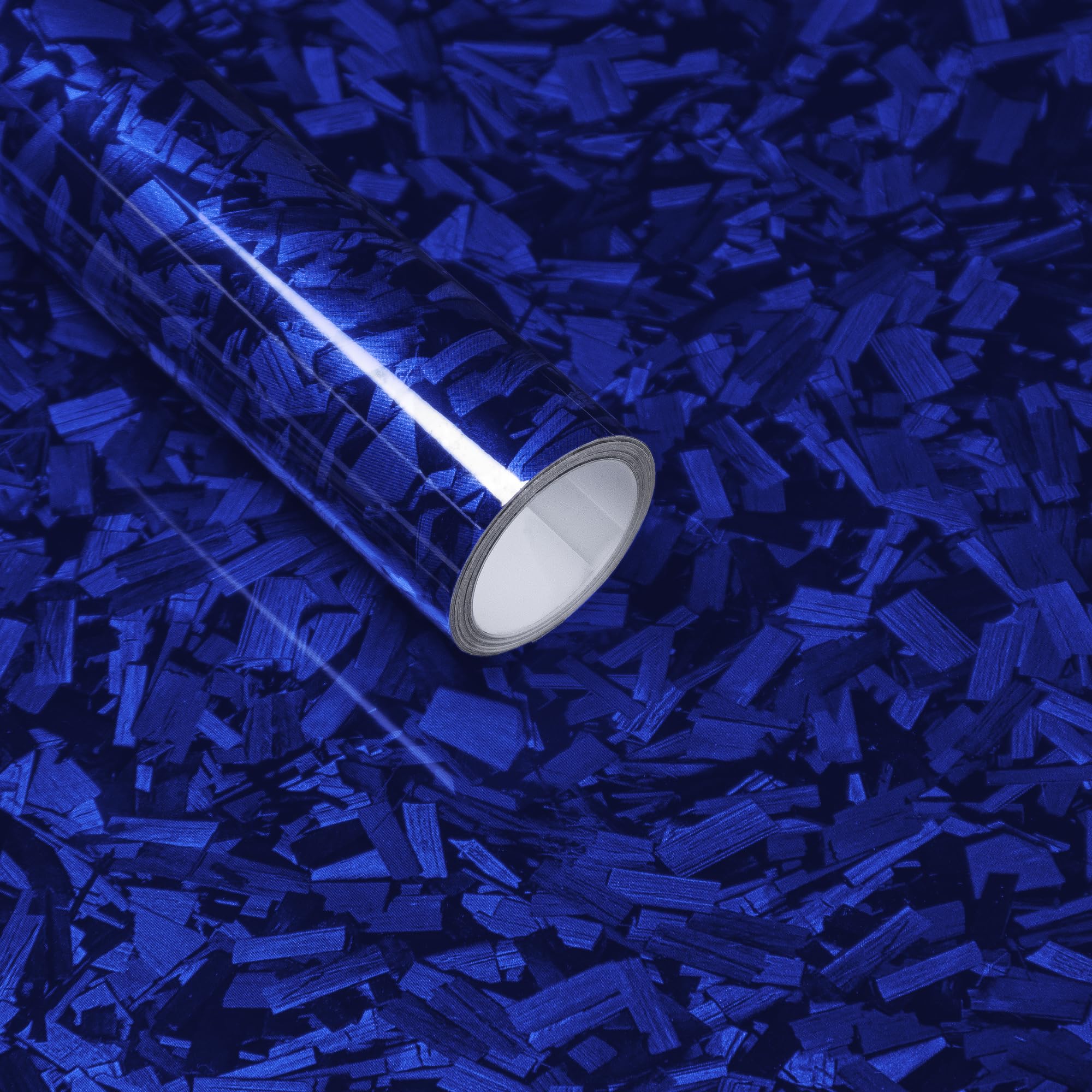 Film fibre de carbone forgé bleu Foneso thermoformable sans bulles
