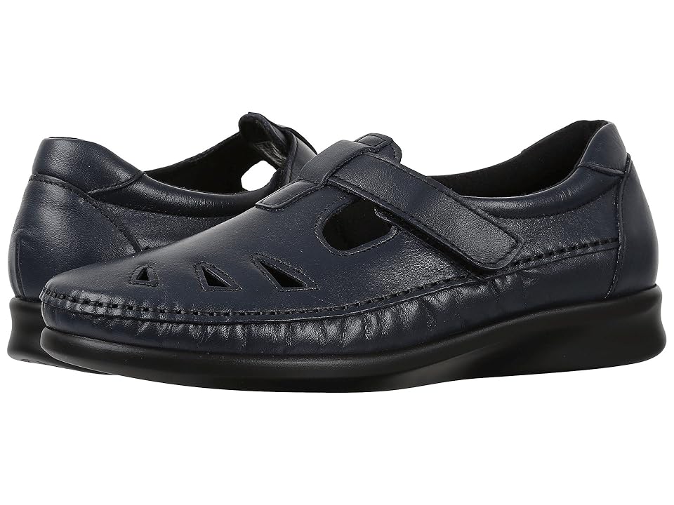 Sas Roamer T-strap Comfort Loafer In Blue