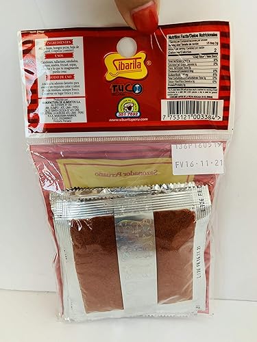 Miniatura 4 de Sibarita Tuco Tallarini - Condimento de espagueti Sazonador Peruano - 6 paquetes de 8.4g/0.3oz