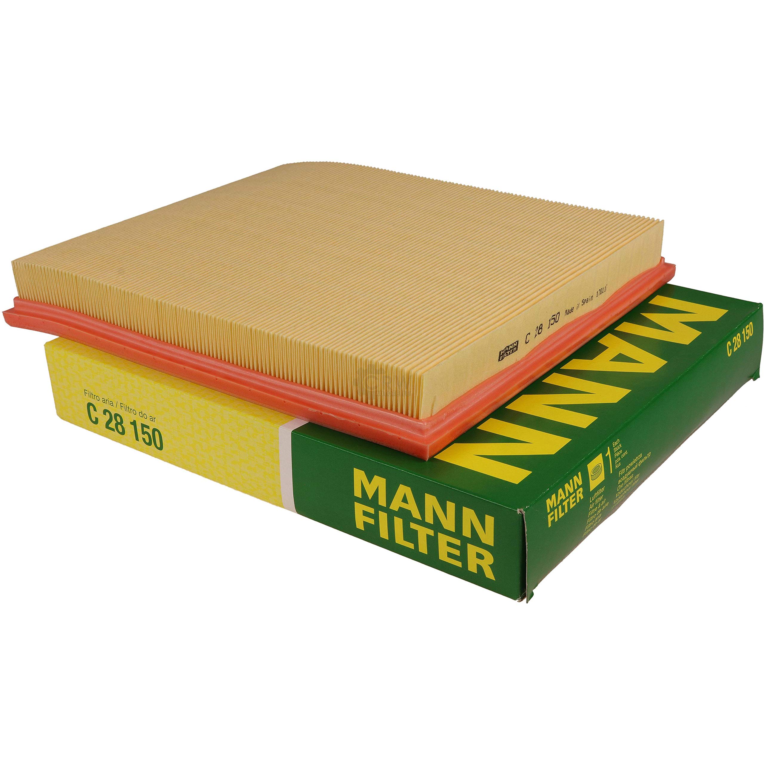 Paquete de inspección Kit de mantenimiento de filtros con filtro de aceite HU 718/1 k, filtro de aire C 28 150, filtro de combustible WK 842/19, filtro de habitáculo CU 4727, tornillo de