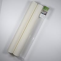 Vista 6 de KCS 2 piezas de tela de costura de algodón Aida de punto de cruz de 15 x 18 pulgadas (blanco antiguo, 14 unidades)