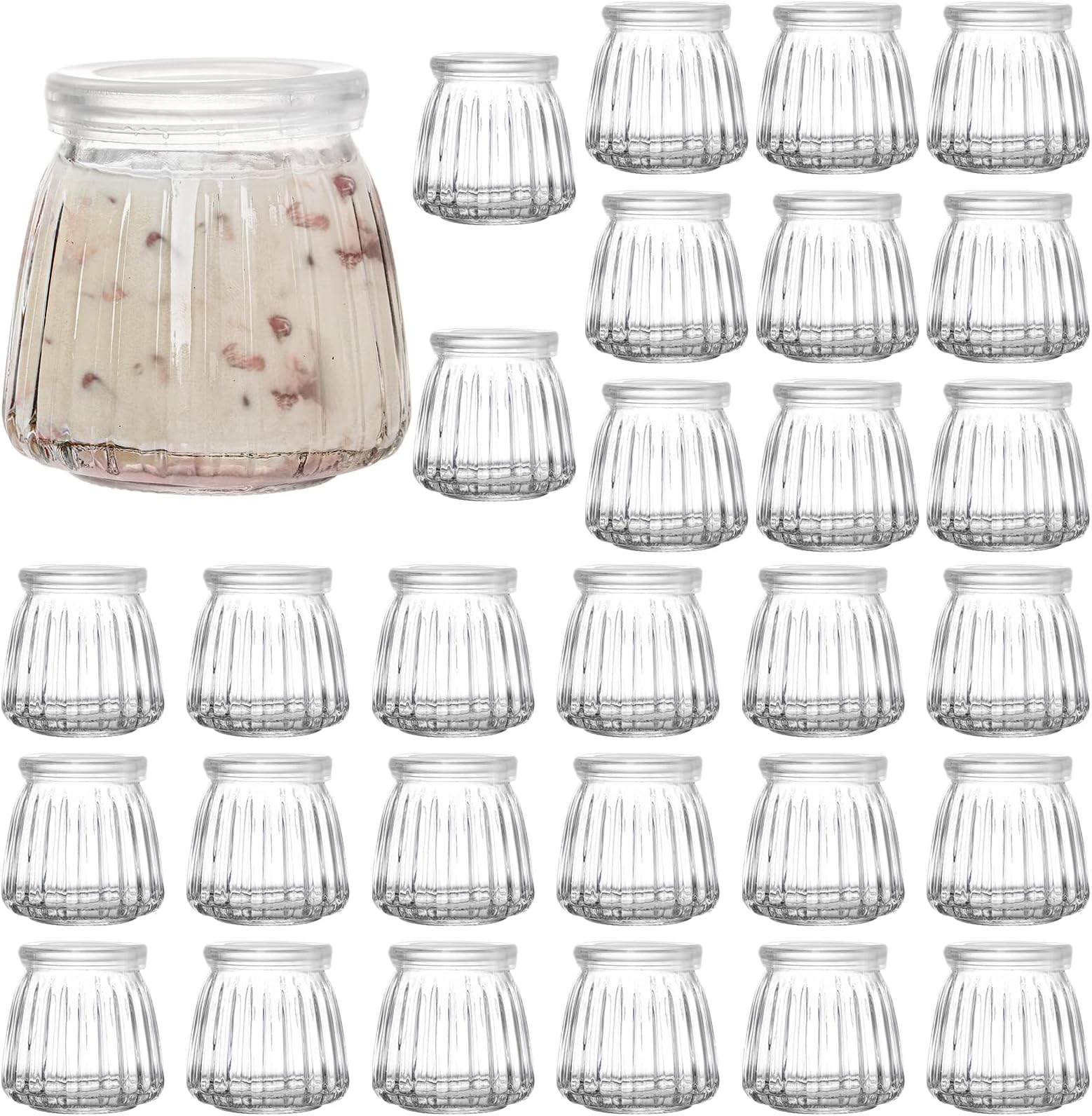 6 Stück Glas-Einmachglas-Zubehör - Edelstahl Drahtklemmen Für Vorratsgläser