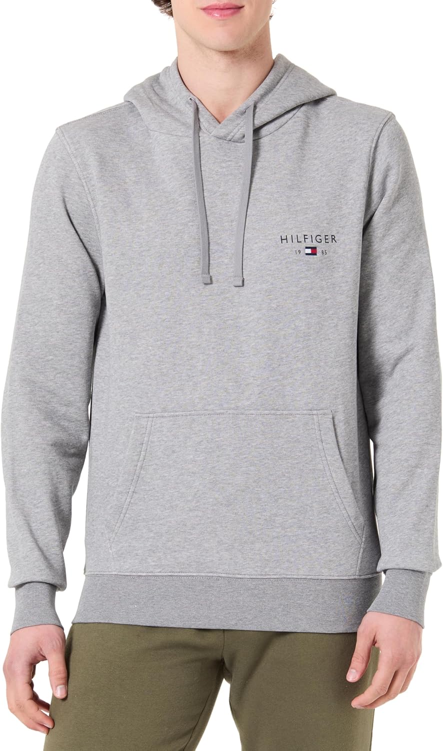 Tommy Hilfiger Brand Love Small Hilfiger Hoodie Mw0mw41429 Sudadera con Capucha Hombre