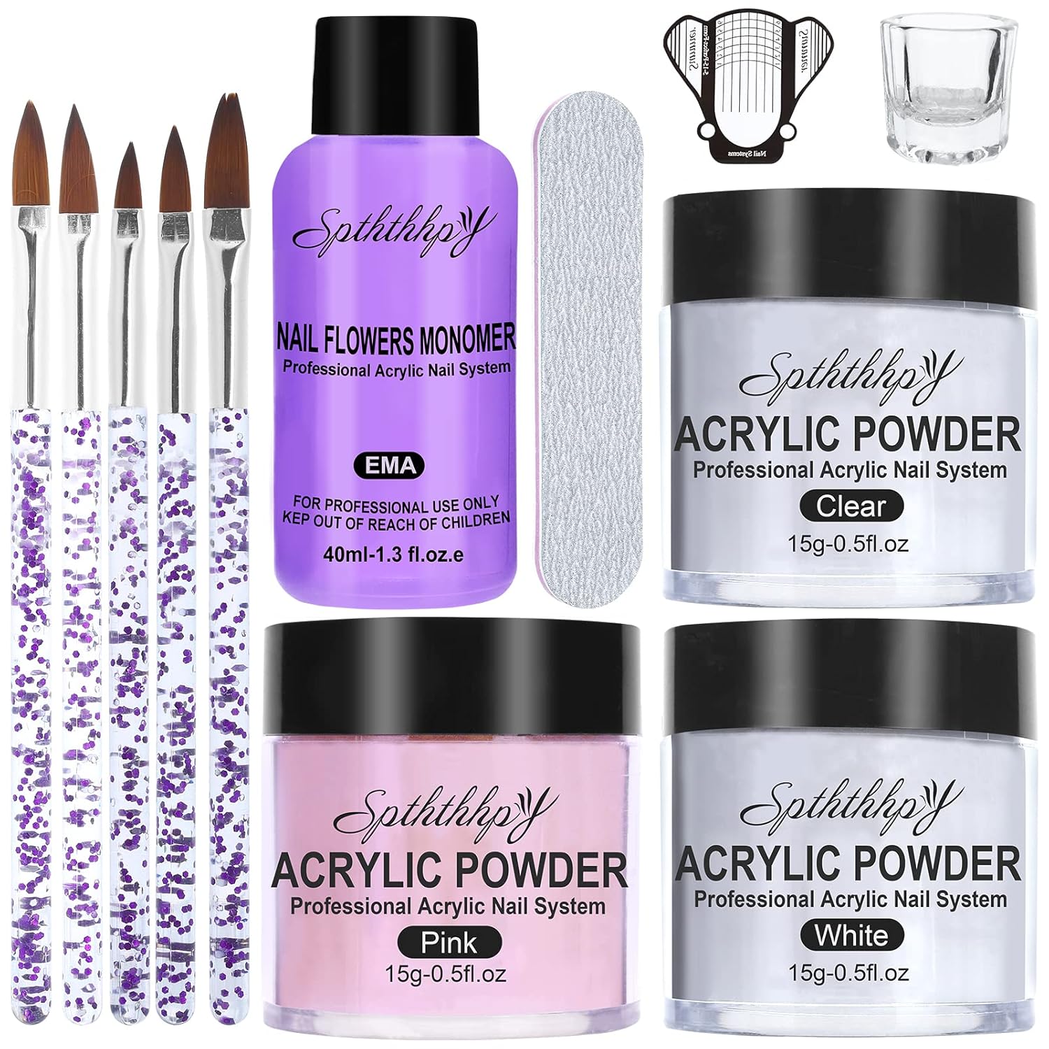 SPTHTHHPY Acrylic Nail Kit (40ML)