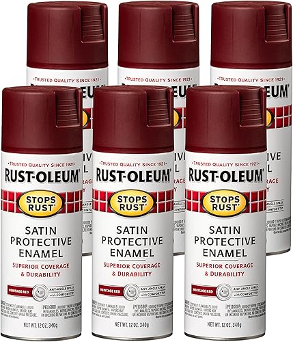 Vista 132 de Rust-Oleum 7776830 - Pintura en aerosol para prevención del óxido, 12 onzas, negro plano