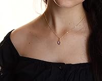 Vista 3 de Be Wished Personalized Sweet 16 Gift for Girls, Necklace with Meaningful Message