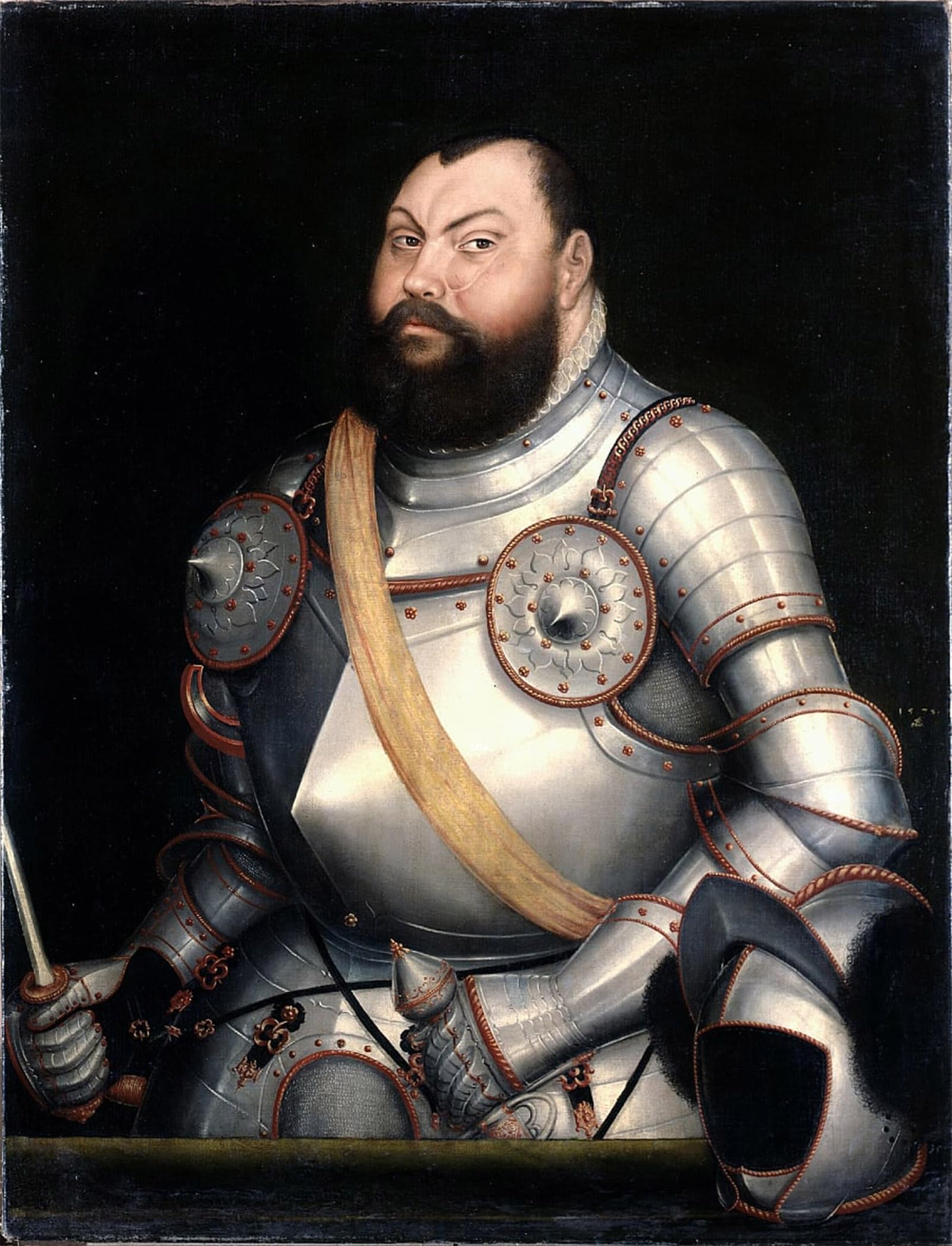ARTXLXXBN Famous Art Print Poster Vintage Wall Art Luther by Lucas Cranach the Elder Canvas Art Poster for Home Decor 60x90cm