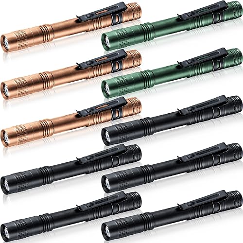 Hortsun 10 unidades de linterna LED con bolsillo, pequeña linterna a granel con clip, para regalo de San Valentín al aire libre para niños y hombres disponible en Yaxa Guatemala