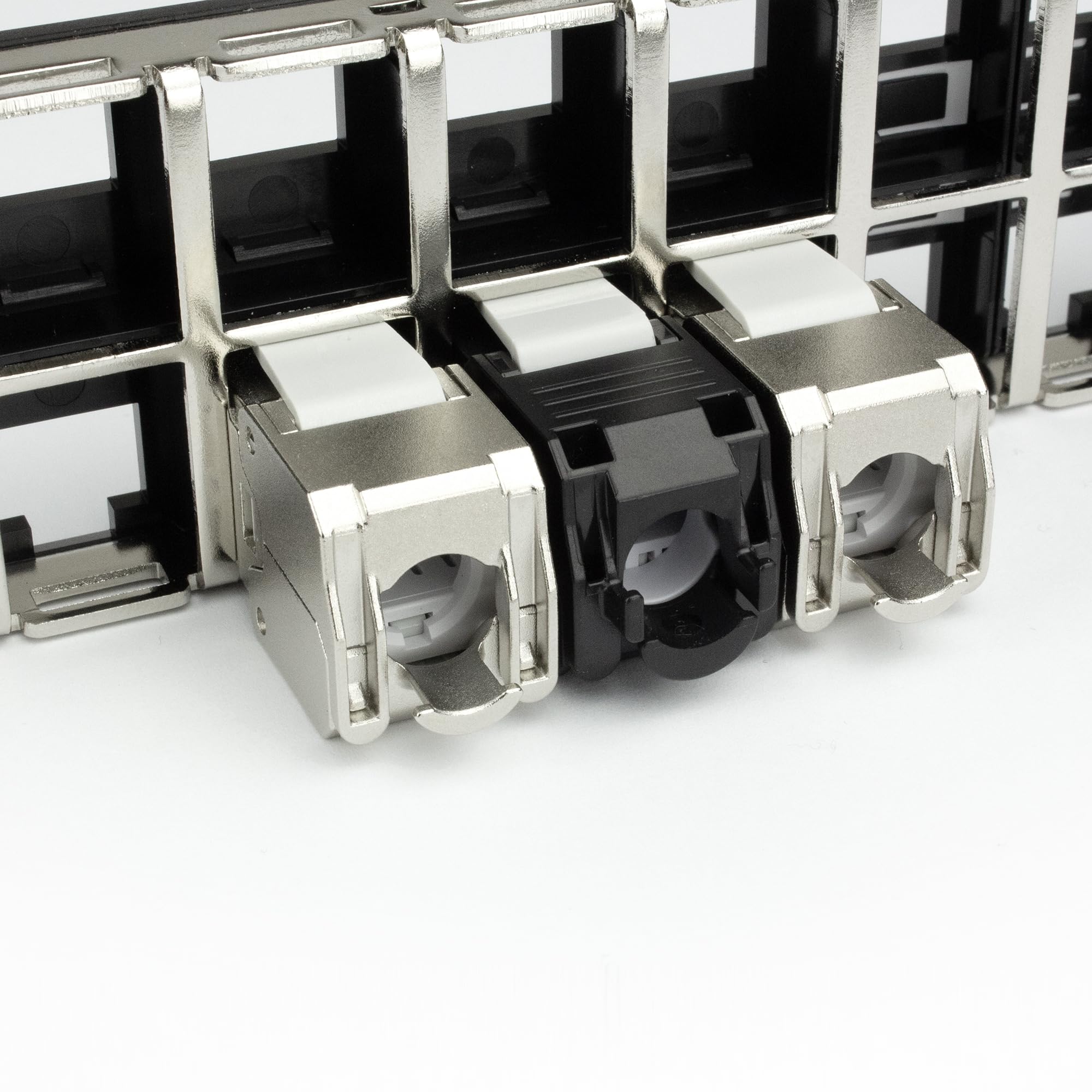 ACT Patchpanel 19", 48-Port 1U Rack Mount hohe Dichte – PP1031 | für Switch, Router, Patch Panel, TV, PC & Laptop