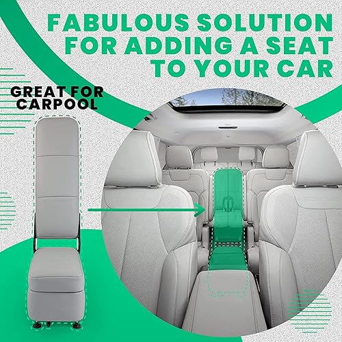 Miniatura 7 de Ride USA - Asiento de salto de segunda fila de 8 pulgadas compatible con Toyota Sienna 2021 -2023