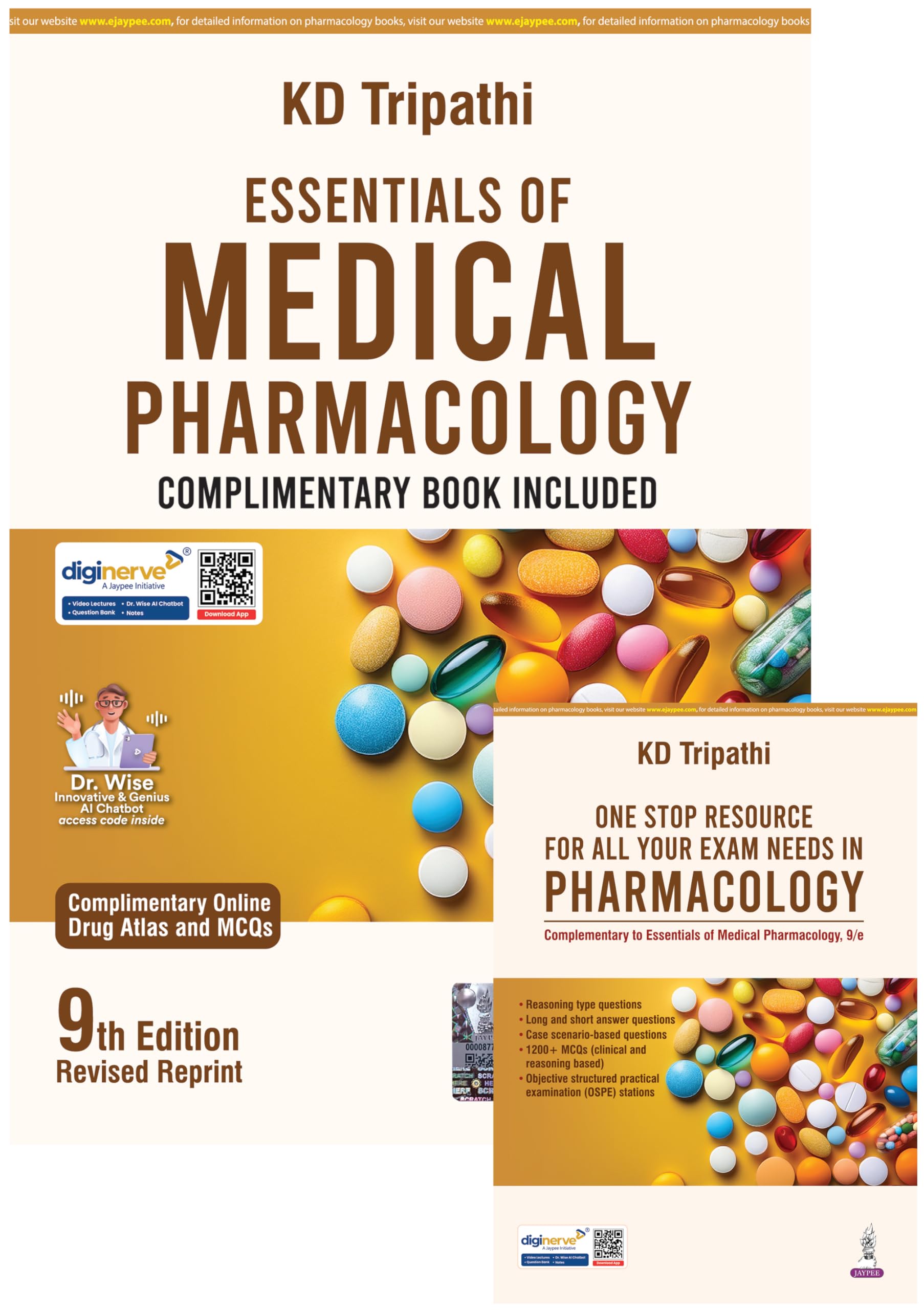 ESSENTIALS OF MEDICAL PHARMACOLOGY COMPLIMENTARY BOOK INCLUDED Paperback – 31 July 2024