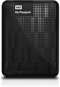 WD My Passport 500GB Portable External Hard Drive Storage USB 3.0 Black (WDBKXH5000ABK-NESN)