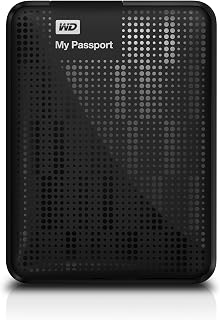 WD My Passport 2TB Portable External USB 3.0 Hard Drive Storage Black (WDBY8L0020BBK-NESN)