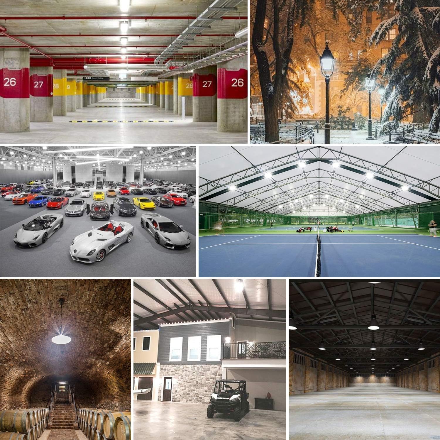 lawind 480V LED Corn Light Bulb 85W, Corn Cob Light Super Bright 12750LM 5000K Daylight for Garage High Bay Warehouse Workshop Backyard Lot Retrofit Indoor Outdoor, AC300-480V Input