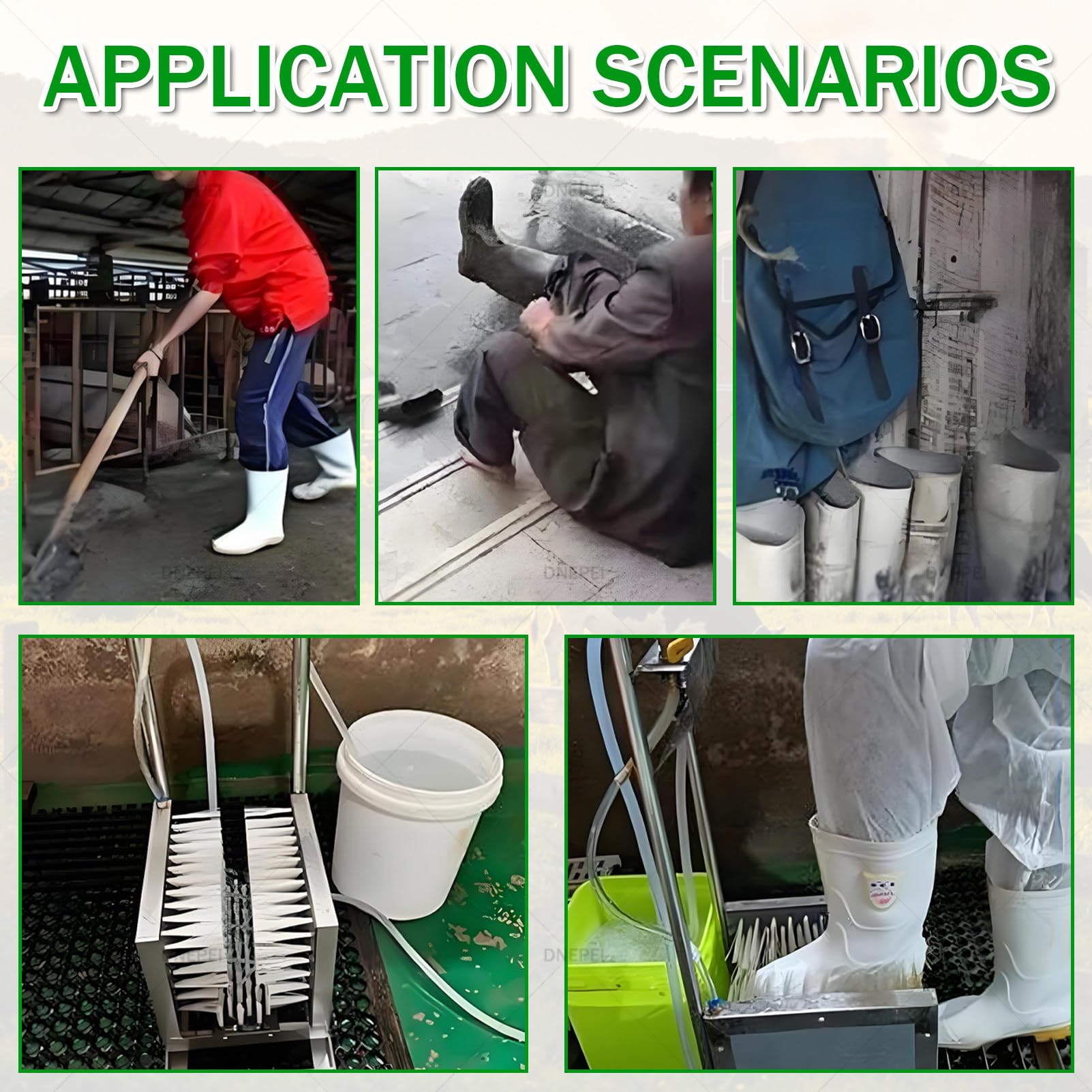 Cepillo limpiador de botas, funciona en botas de lluvia, botas de trabajo, zapatos de golf,botas de fútbol y botas de senderismo. Elimina suciedad, hierba, nieve y sal. Fabricado en acero inoxidable