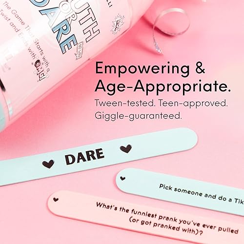 Miniatura 4 de HAPPY LOLLI Juego Truth or Dare  Regalo divertido para adolescentes y adolescentes de 10 años en adelante  Juego de fiesta sin pantalla para fiestas