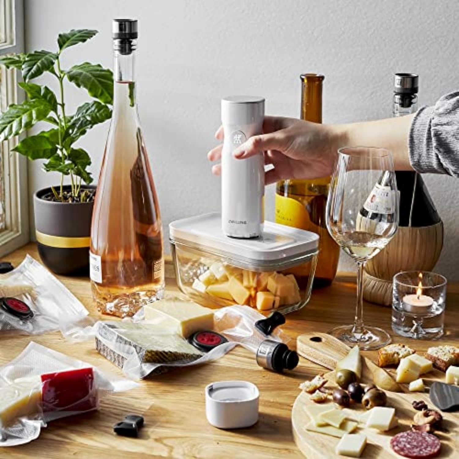 ZWILLING Fresh & Save 10-pc Vacuum Sealer Bags, Sous Vide Bags, Meal Prep - Small - Image 14