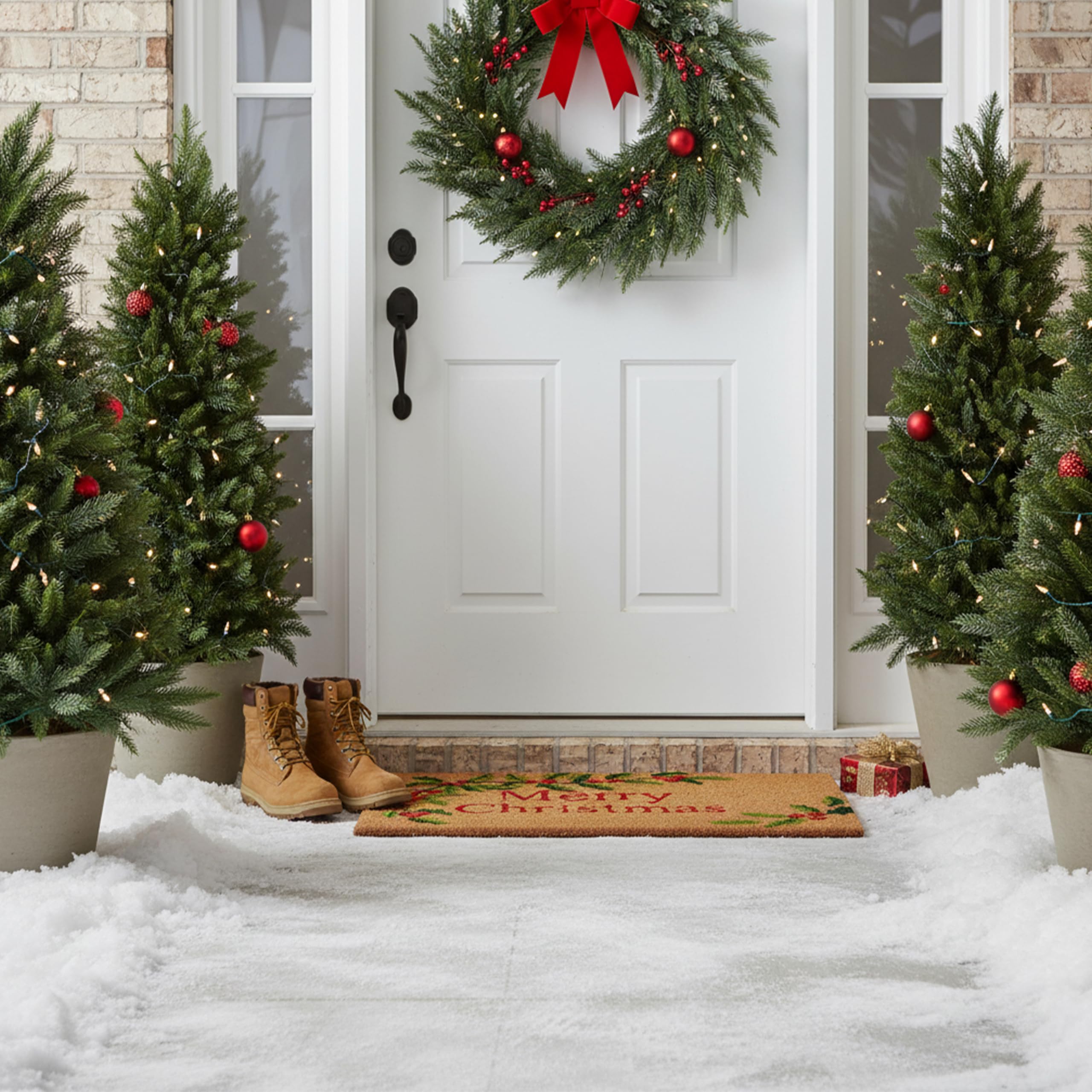 Calloway Mills 121022436 Felpudo navideño, 24 x 36 pulgadas, multicolor