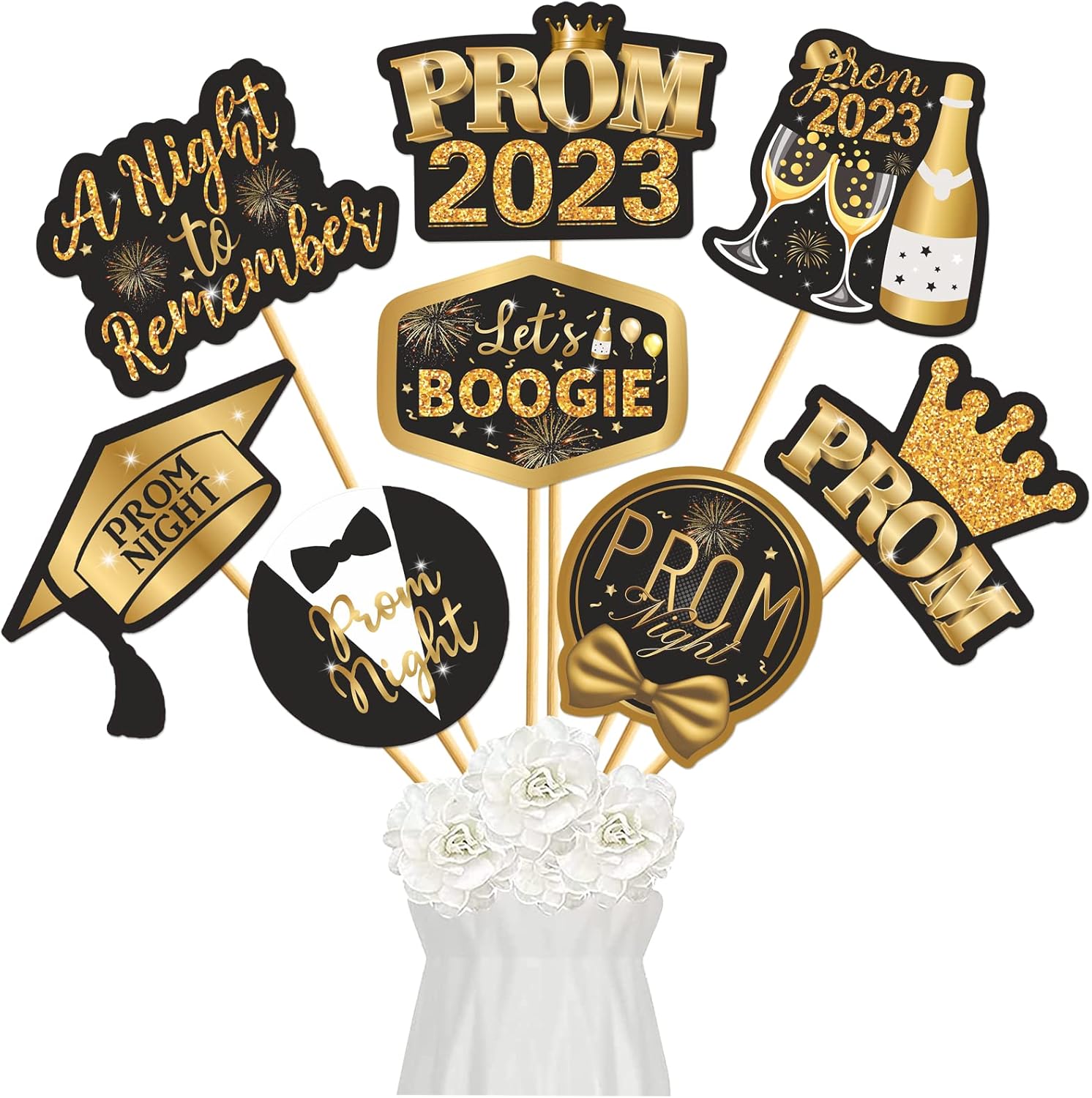 24PCS Prom Decorations for Party 2023 Graduation