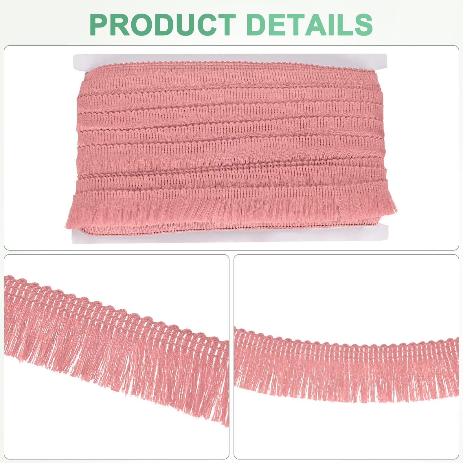 M METERXITY 27 Yards Tassel Fringe Trim - Image 2