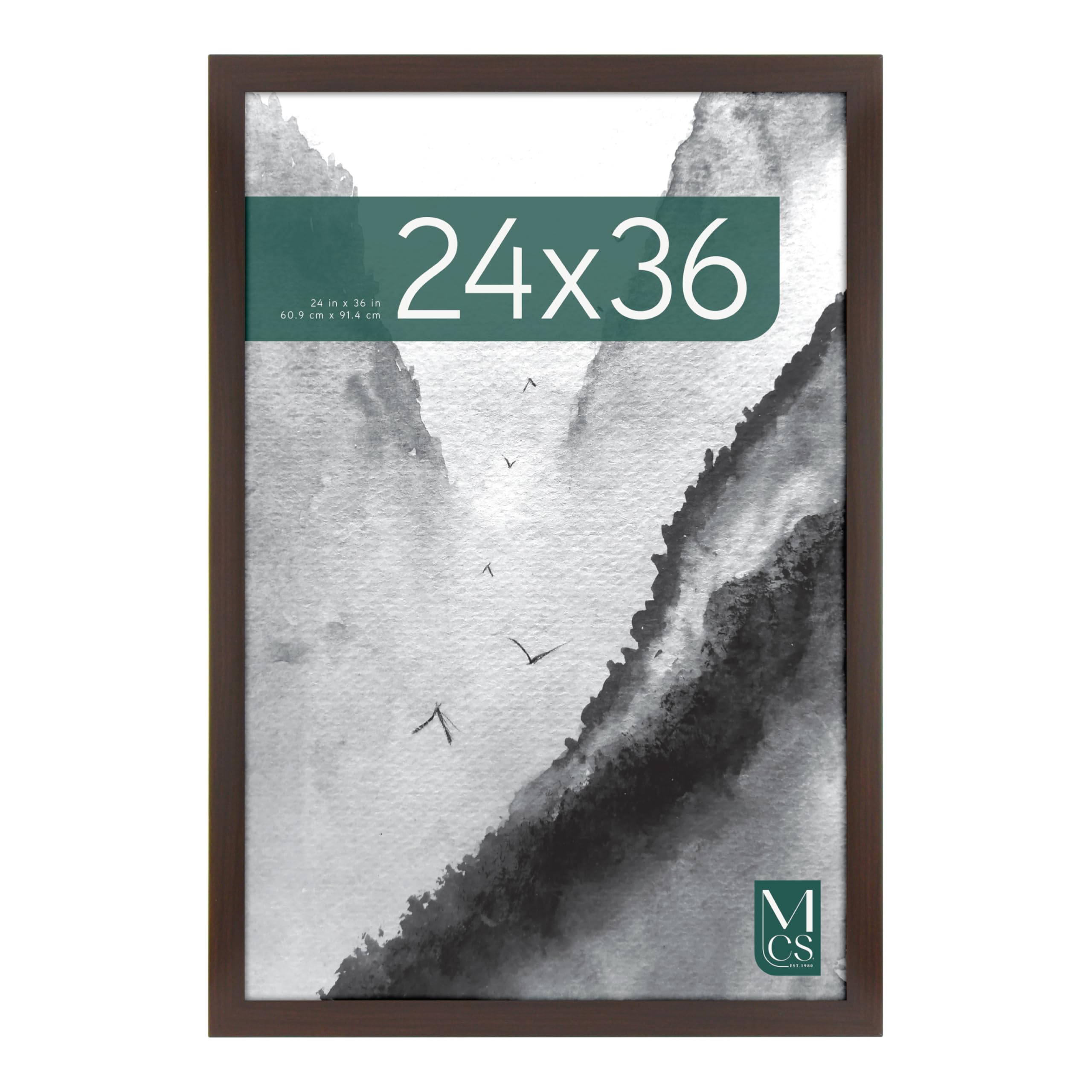 Amazon.com - MCS Museum Poster Frame 24x36 Espresso Woodgrain