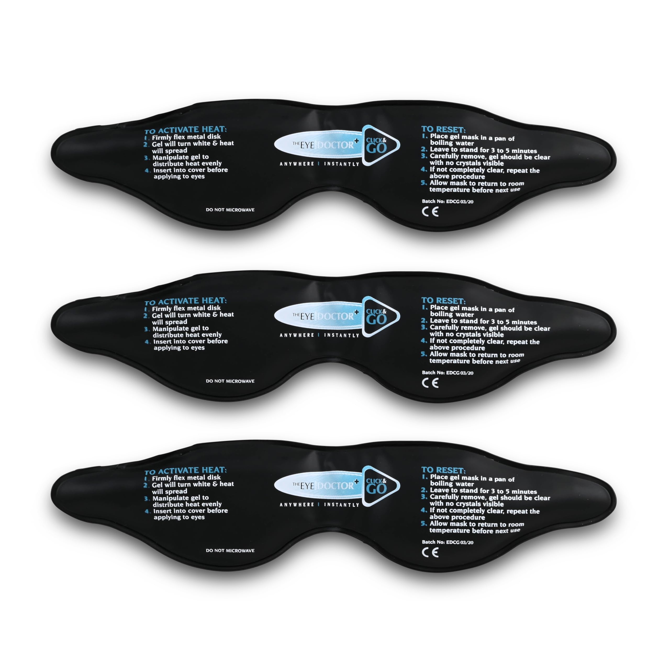 Click & Go Gel Refill (Pack of 3)