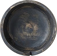 Vista 3 de Regalo de Navidad para los amantes del ganchillo, cuenco de hilo de madera, cuenco para tejer, soporte grande de hilo de ganchillo hecho a mano