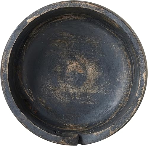 Miniatura 4 de Cuenco de hilo de madera para tejer, soporte grande para hilo de ganchillo YB02, organizador de accesorios y suministros de ganchillo hecho a mano,