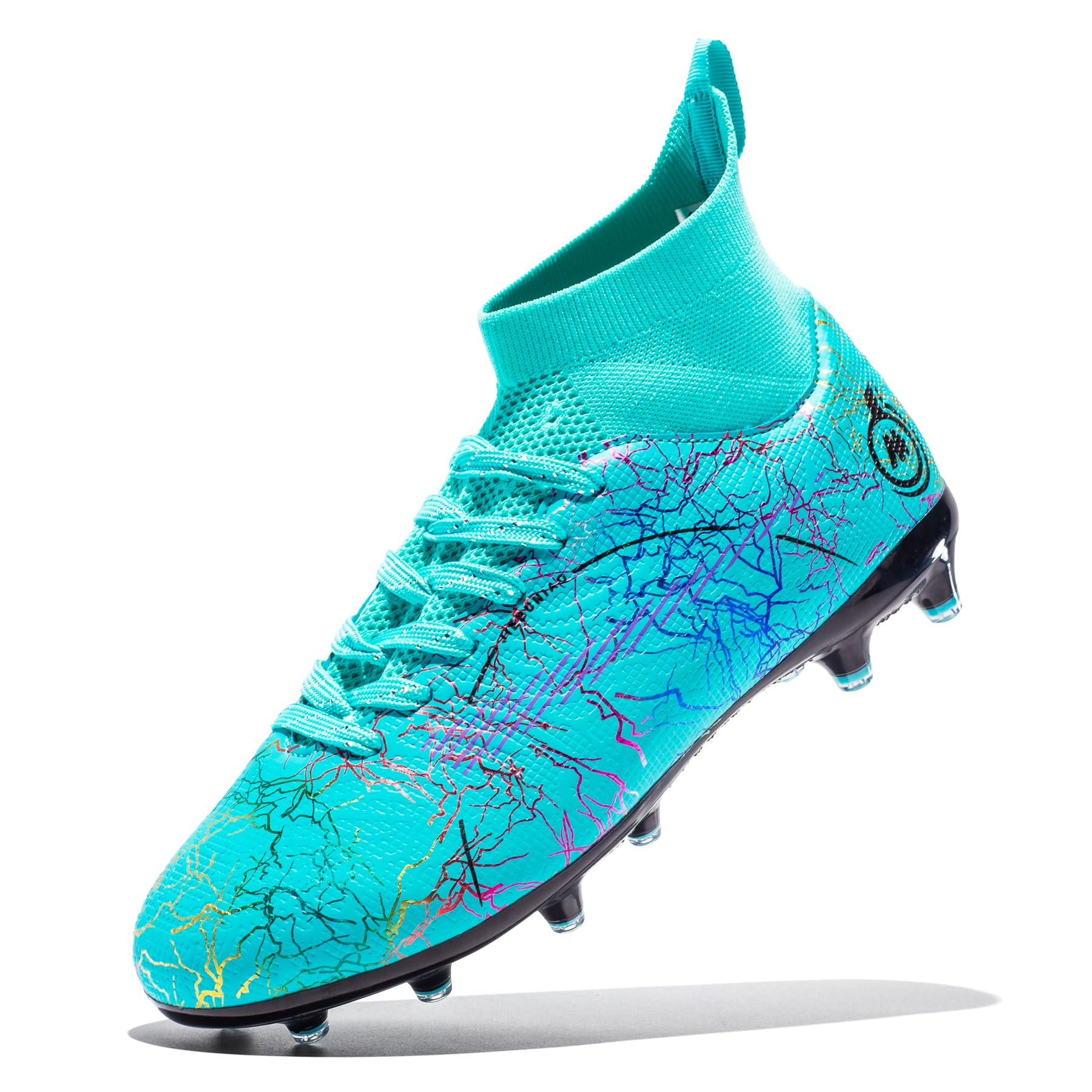Boy Soccer Cleats Big Kids Soccer Shoes Professional Soccer Cleats Shoes,Unisex Soccer Sneakers for Little Kids Athletic-image-44