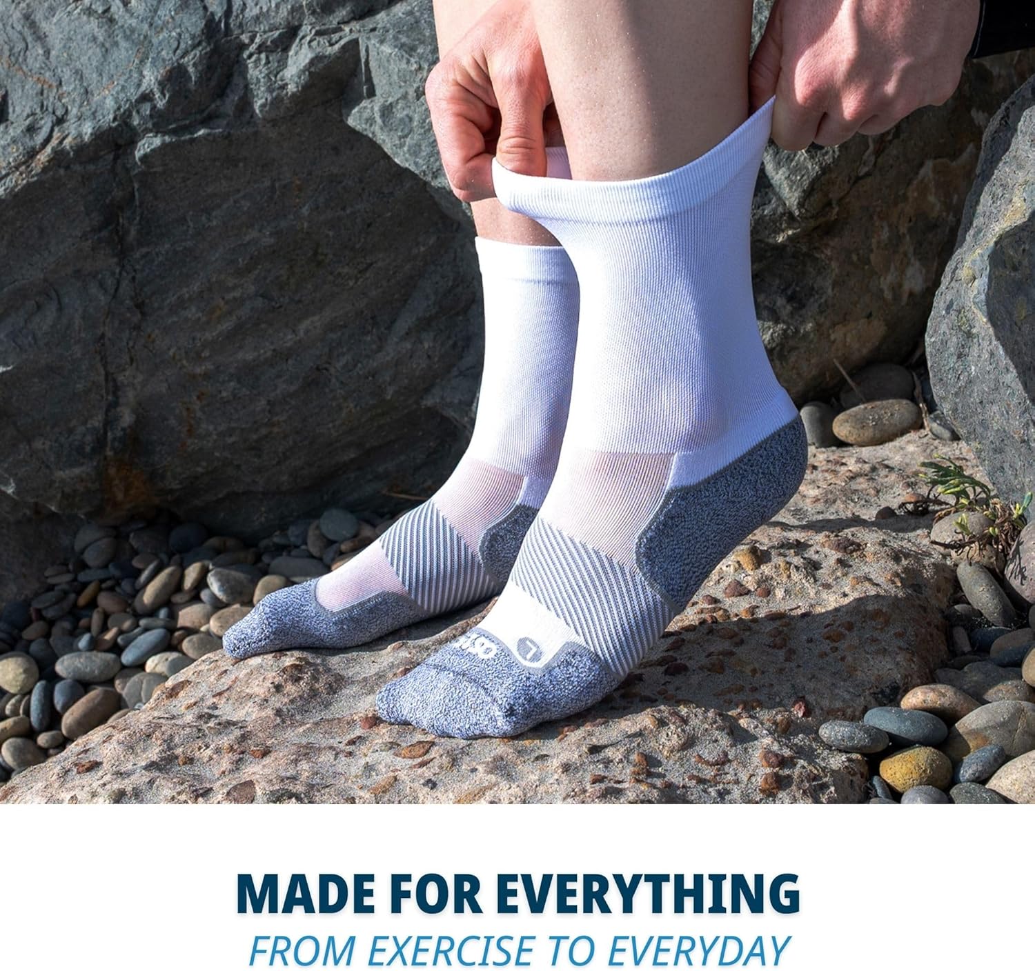 OS1st AC4 Active Comfort Socks with Blister Protection Double-tab and reinforced seamless toe, great for runners - Image 7