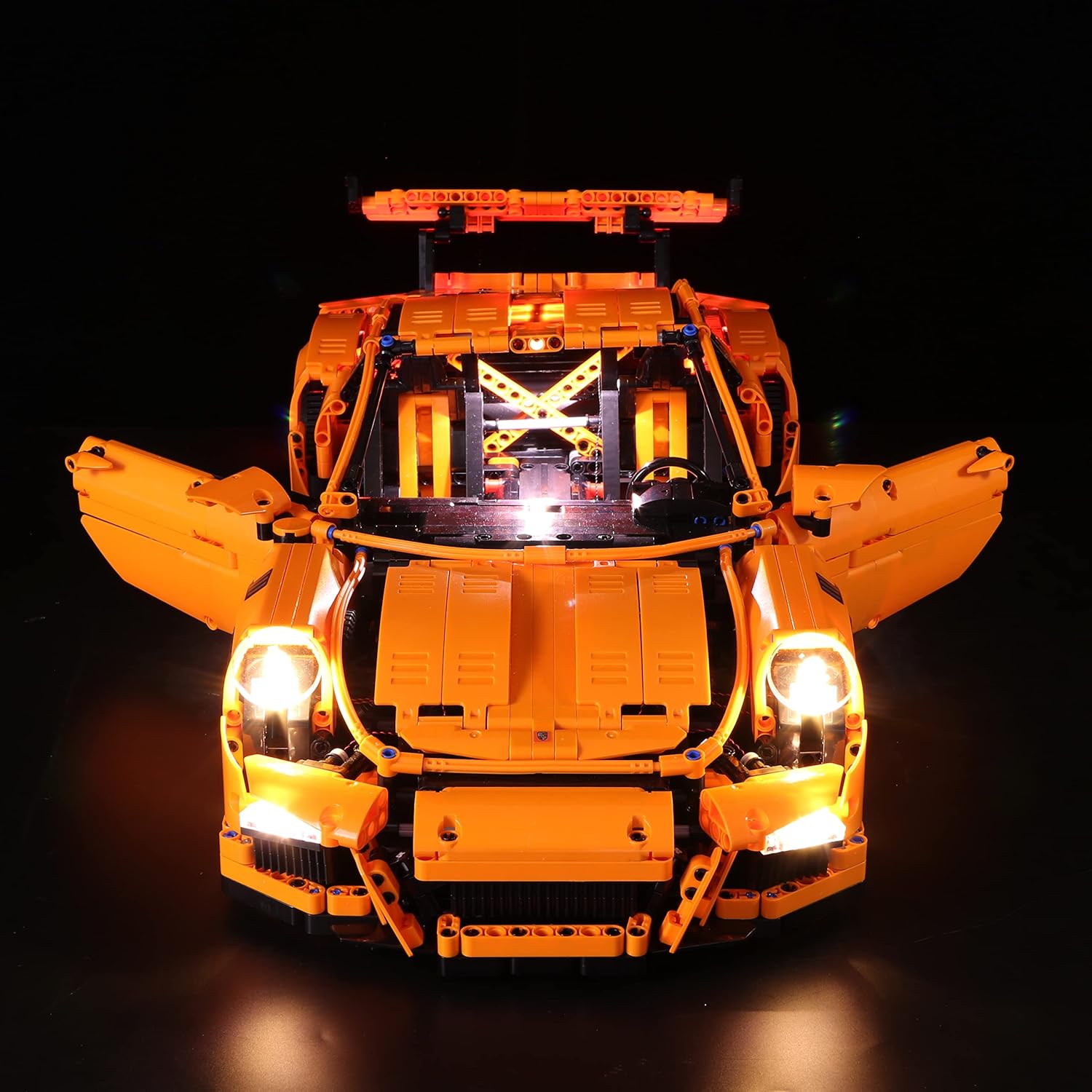 VONADO Led Lighting Kit for Technic Porsche 911 GT3 RS, Creative Lighting Set for Lego 42056 Racing Car, Building Block Toy Car Lighting, New 2021(Lights Only)