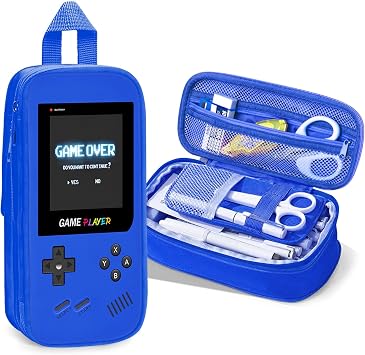 Gamer Pencil Case for Boys - Large Boys Pencil Pouch for School Supplies, Portable Video Game Pen Bag with Zipper, Big Capacity Pen Box, Compartments Stationary Organizer for Kids Teens Adults