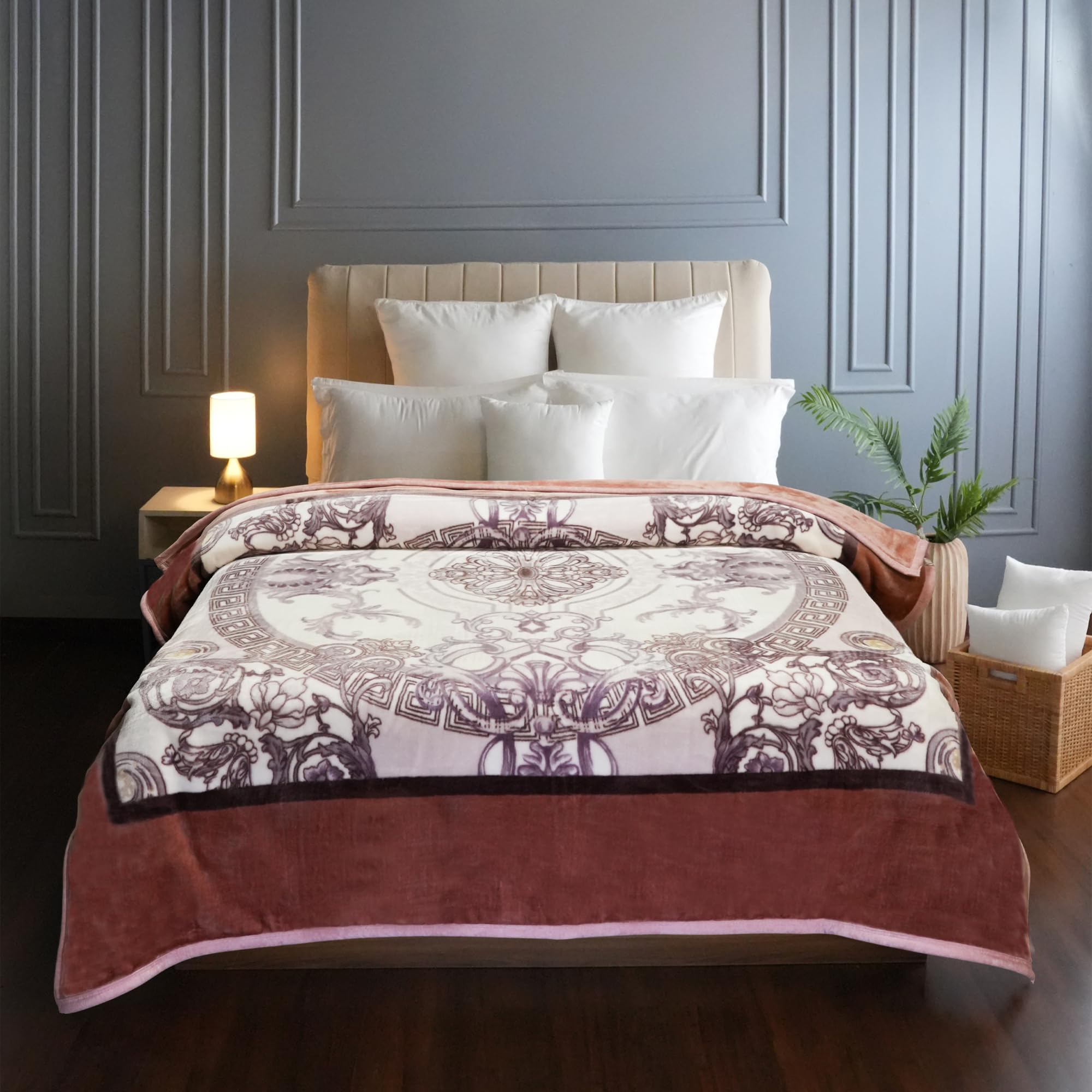 MYTRIDENT Mink Blanket - Super Soft & Cozy Double Bed -21