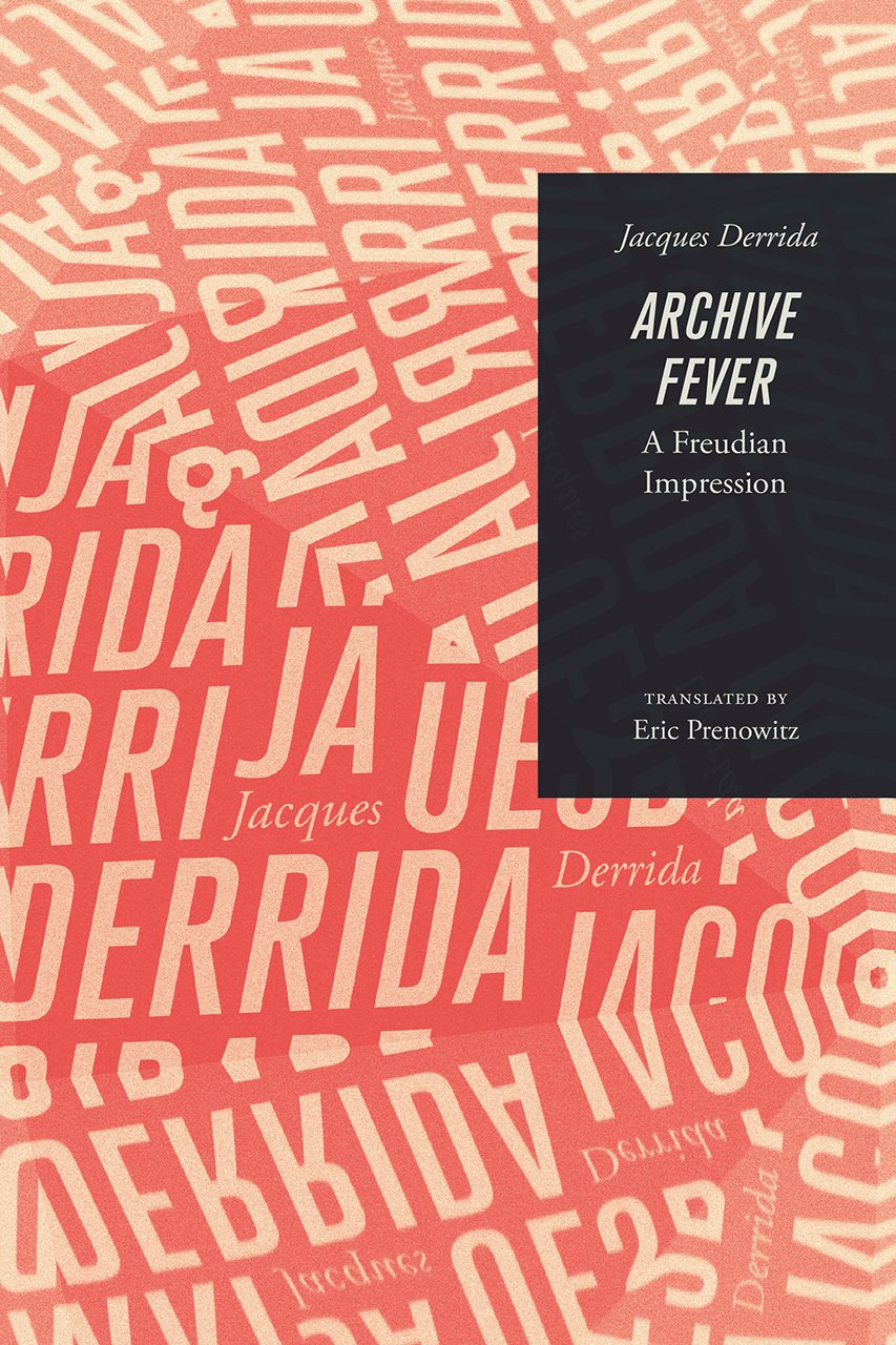 Archive Fever by Jacques Derrida PAPERBACK 9780226502359