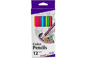 Pentel Arts Colored Pencils: Sharpened and Ready to Inspire