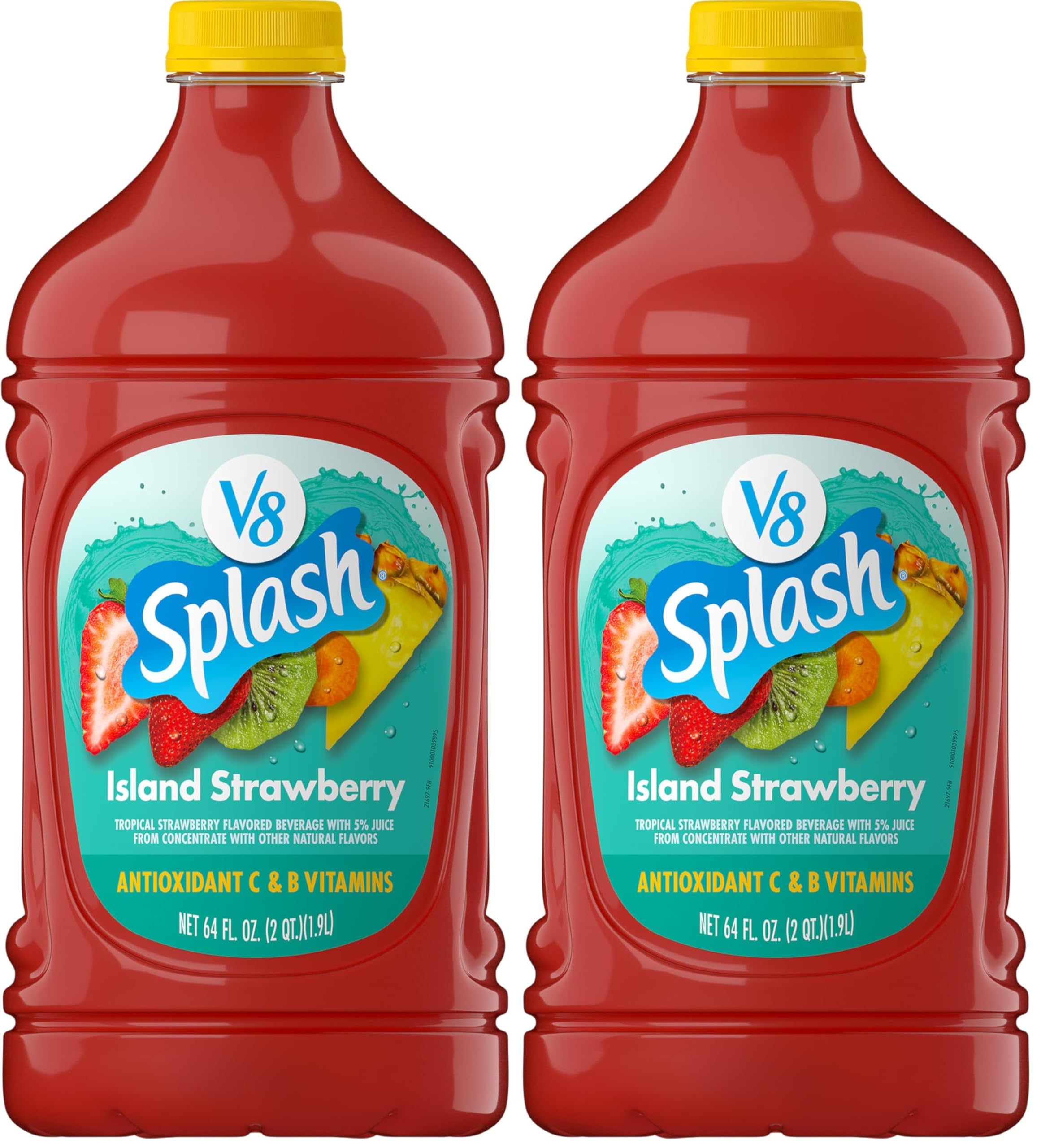 V8 Splash Tropical Blend Flavored Juice Beverage, 64 fl oz Bottle - 5