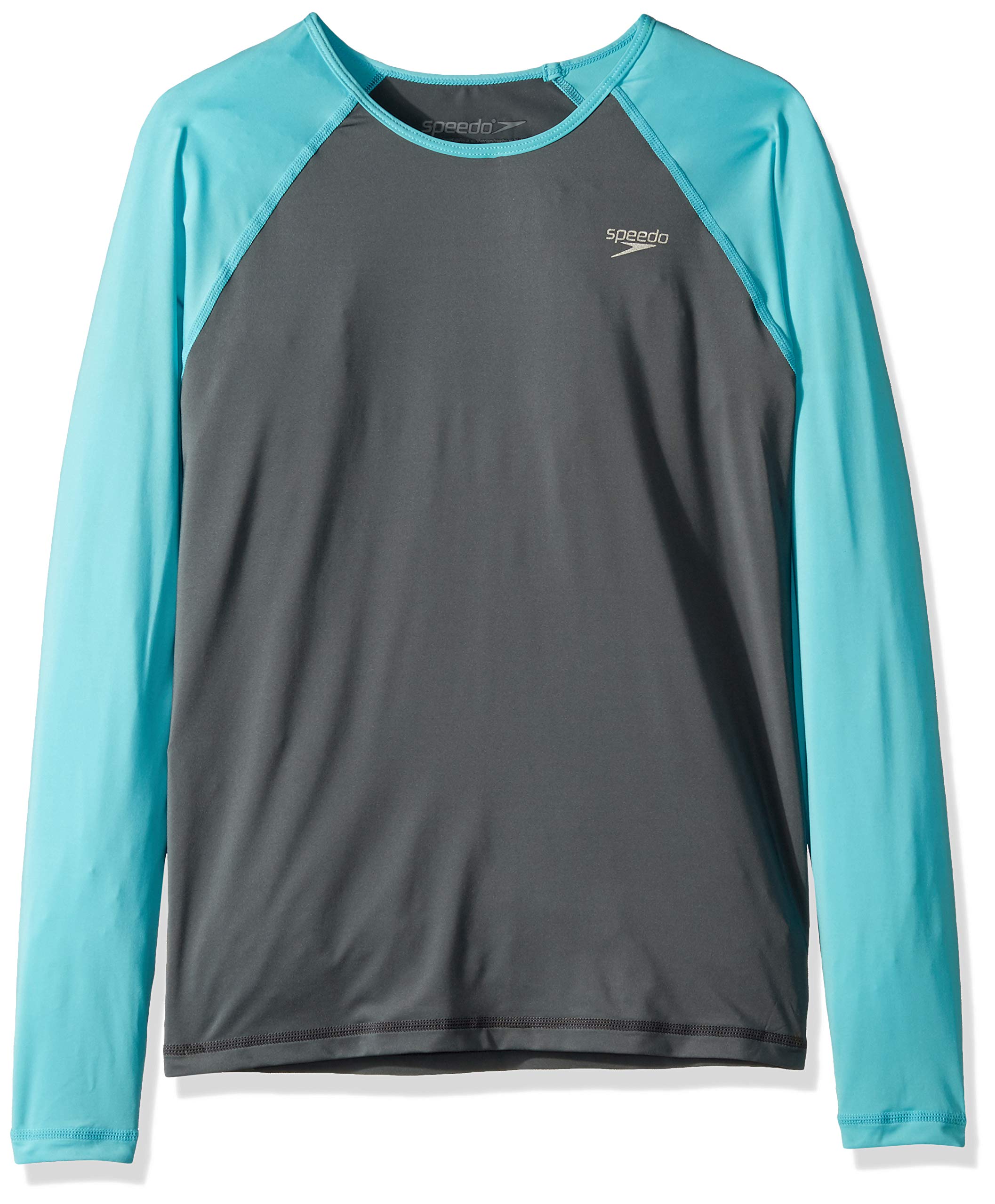 Speedo Girl's Uv Swim Shirt Long Sleeve Rashguard