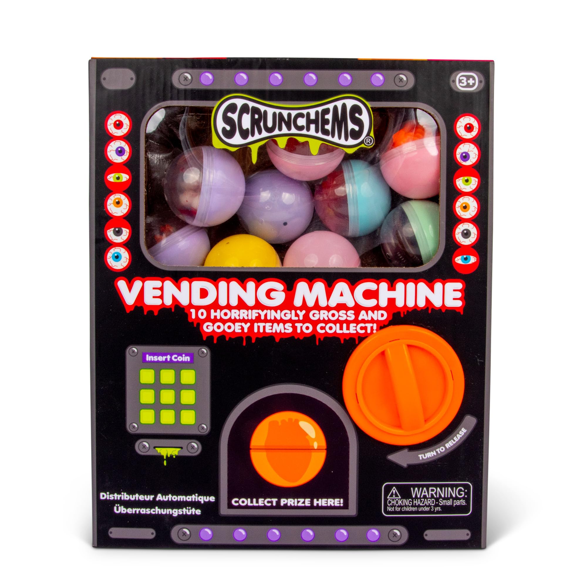 SCRUNCHEMS GROSS VENDING MACHINE