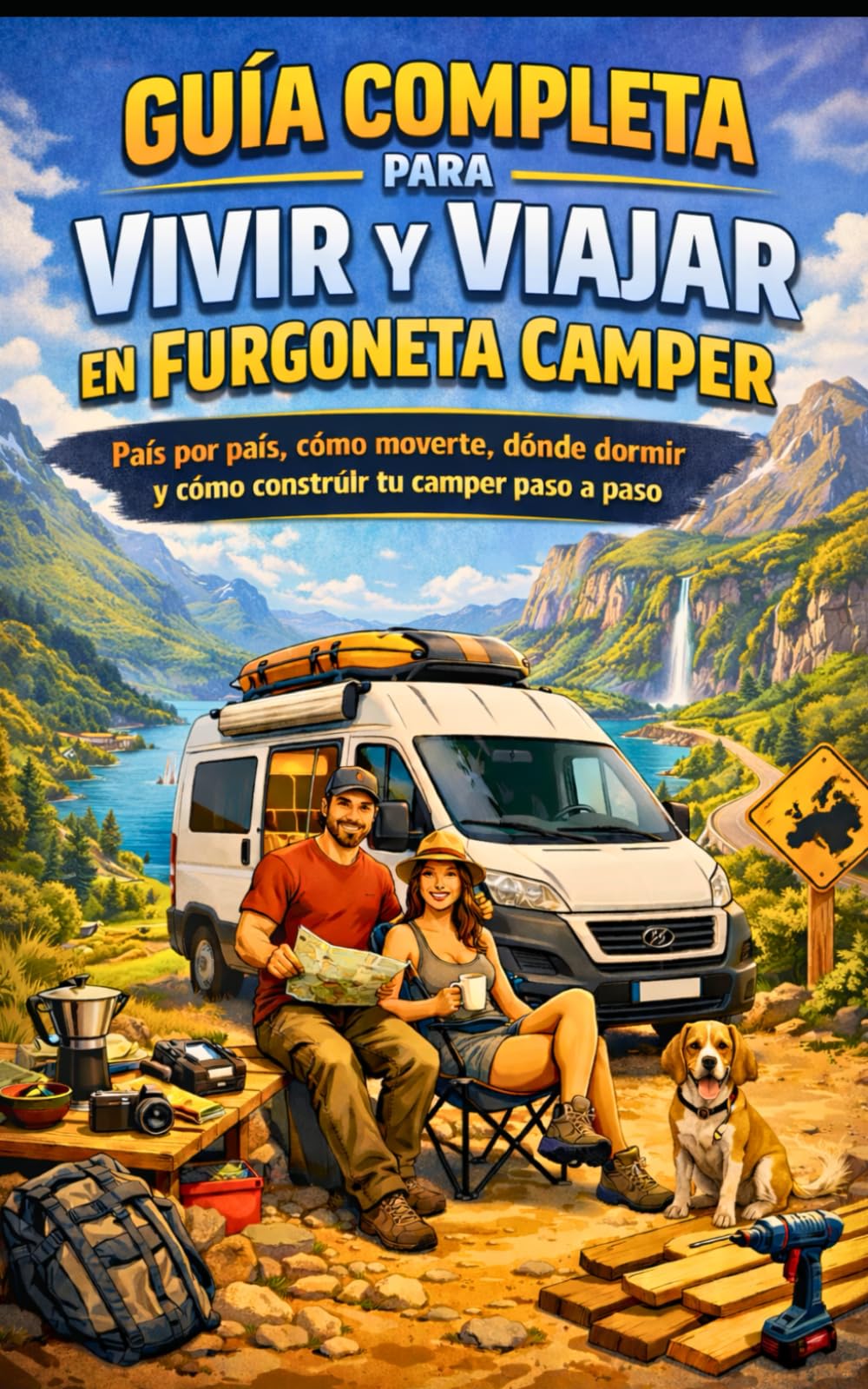 Guía Completa para Vivir y Viajar en Furgoneta Camper: Libro completo para principiantes y viajeros con consejos de planificación, rutas, normas ... recorrer Europa con libertad y seguridad”