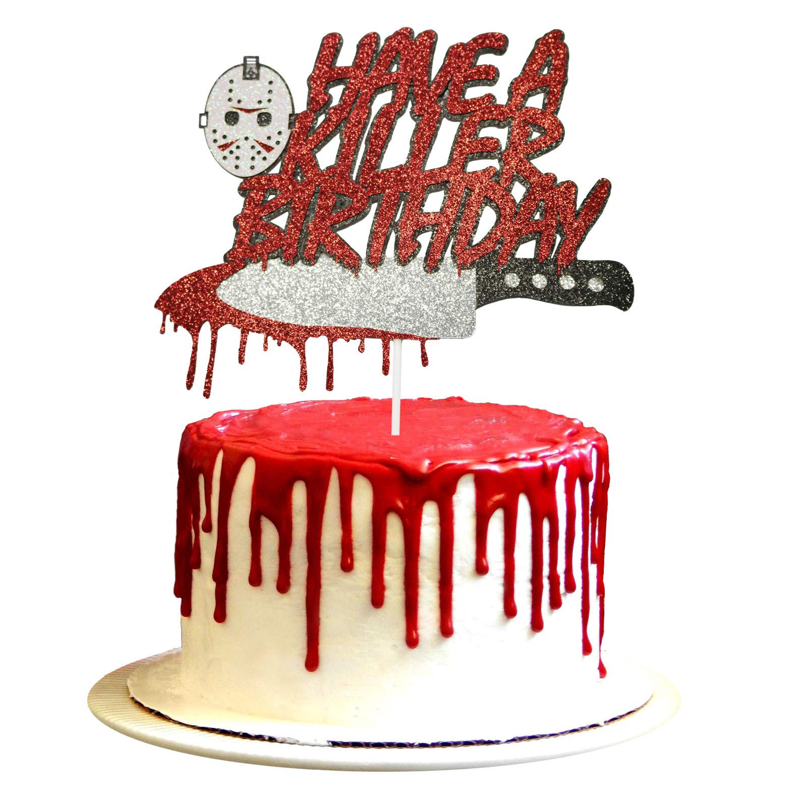 Buy Have A Killer Birthday Cake Topper Halloween Jason Birthday Party Decorations Halloween