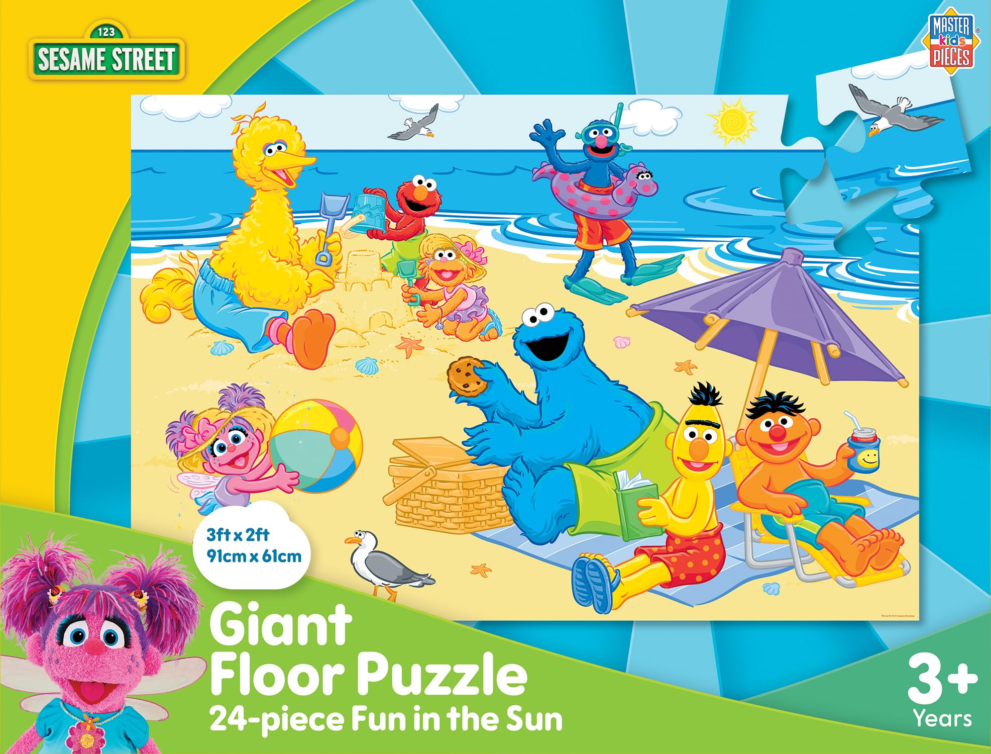 Sesame Street - Fun in the Sun 36pc Floor Puzzle