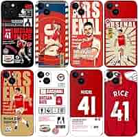 Amazon.co.jp: デクラン・ライス iPhoneケース サッカー